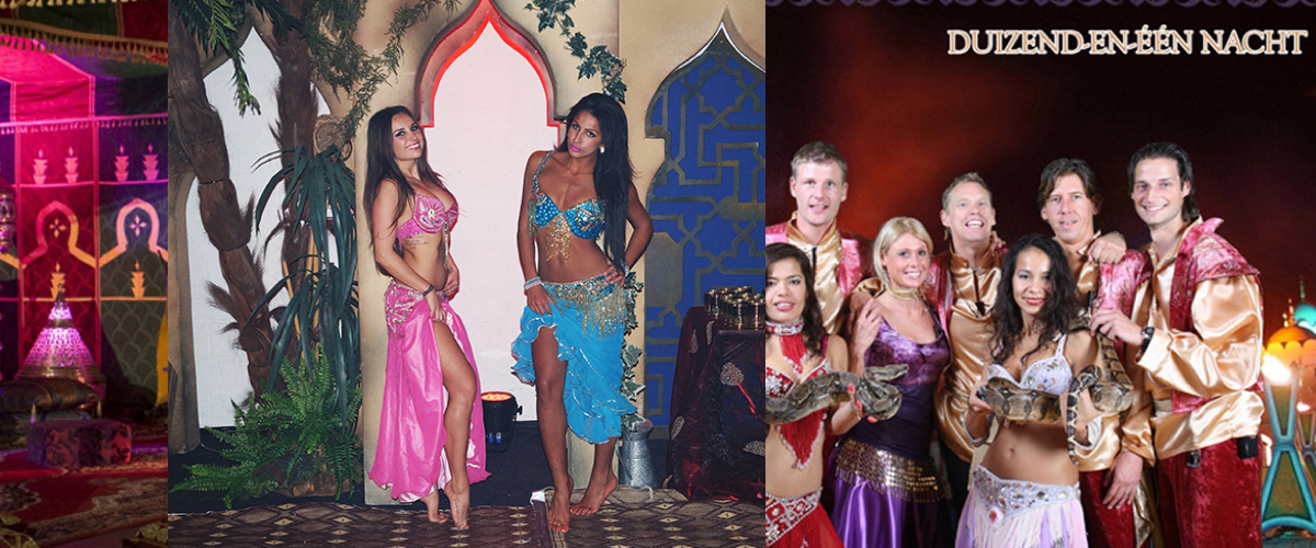 Entertainment pakketten Aladdin Themafeest